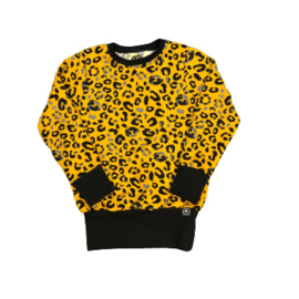Sweater Leopard Oker