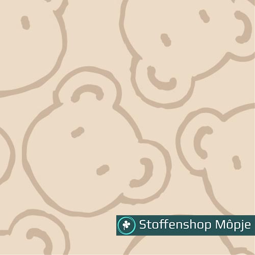 Cute Fleece Qjutest Bears Sand