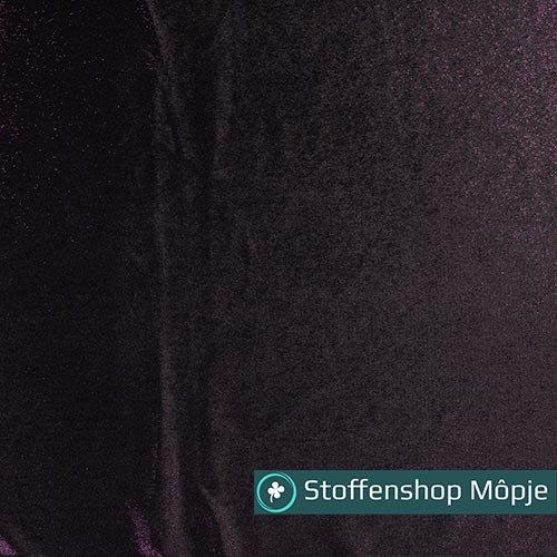 Velour Foil Purple Black