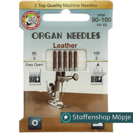 Organ Needles Leer Ecopack nr. 90-100