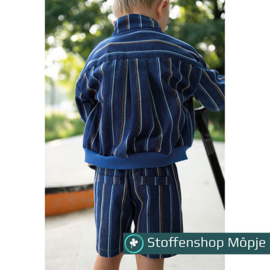 Denim Stripes Indigo