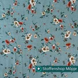 Sweat Digital Flowers Dark Mint
