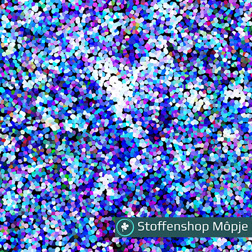 Softshell Digital Confetti Kobalt