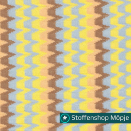 Jacquard ZigZag Geel