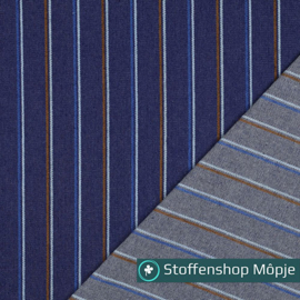 Denim Stripes Indigo