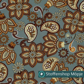 Radiance Paisley Old Green