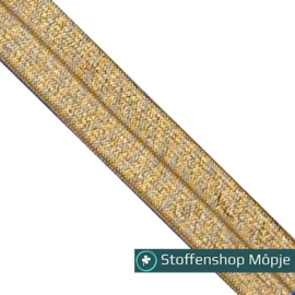 Elastisch Biaisband Midden Beige 039 20 mm
