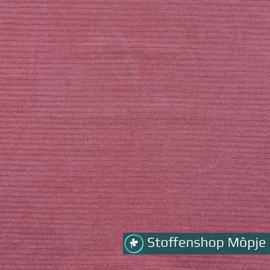 Corduroy Jersey Oud Roze