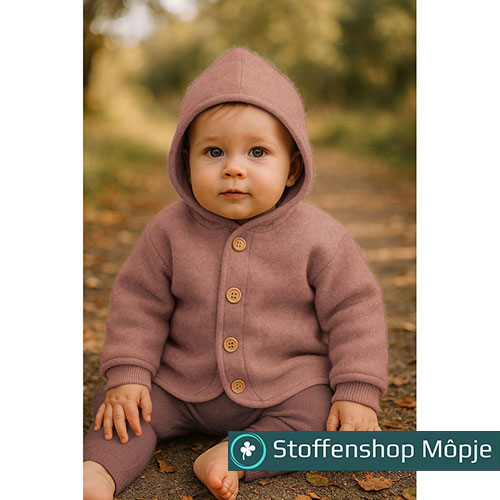 Merino Wool Fleece Rouge