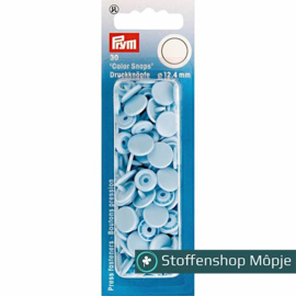 Prym Color Snaps 12,4 mm Licht Blauw 30 Stuks