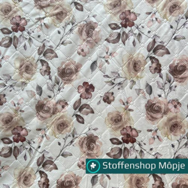 Quilteddy Flowers Vanilla