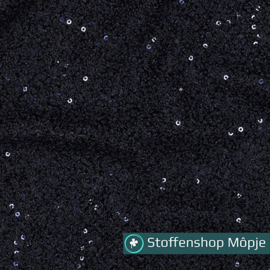 Teddy Sequins Navy