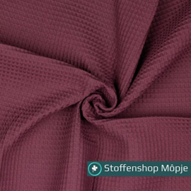Wafelstof Purple
