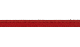 elastisch paspelband rood