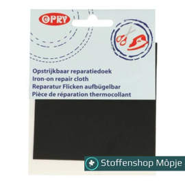 Opry Nylon Reparatiedoek Zelfklevend Zwart