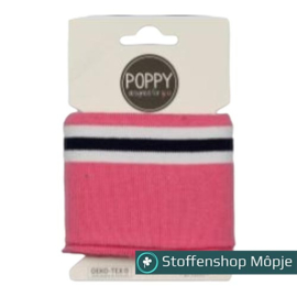 Cuff Pink-Navy-Wit