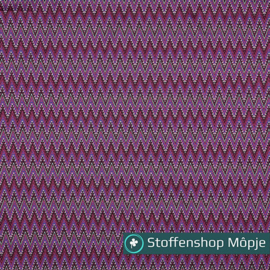 Knitted Jacquard Cerise