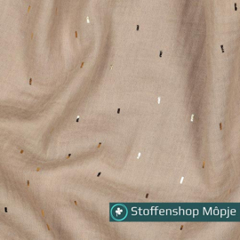 Hydrofiel Foil Stripes Beige