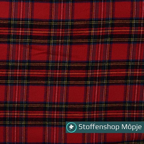 Bruched Check Finn Tartan Red