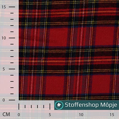 Bruched Check Finn Tartan Red