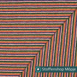 Knitted Jacquard Stripes Multicolour