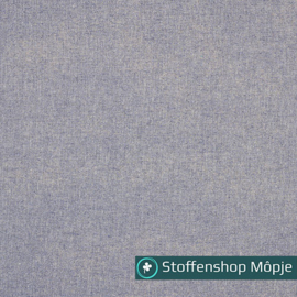 Katoen Linnen Lurex Blue