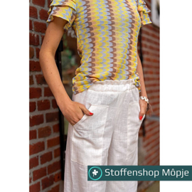 Jacquard ZigZag Geel
