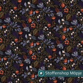 Jersey Flowers Anthracite