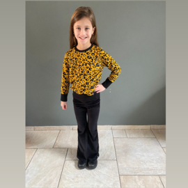 Sweater Leopard Oker