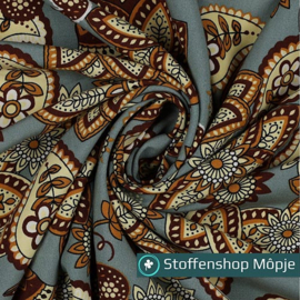 Radiance Paisley Old Green