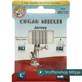 Organ Needles Jersey Ecopack nr. 80