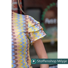 Jacquard ZigZag Geel