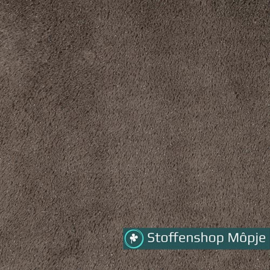 Faux Fur Lurex Taupe