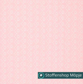 Jersey Broderie Roze