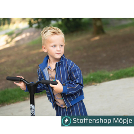 Denim Stripes Indigo