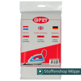 Opry Plakvlies Zwart 90 x 200 cm