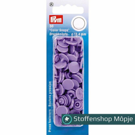 Prym Color Snaps 12,4 mm Paars 30 Stuks