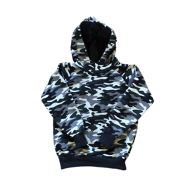 Hoodie Camouflage Navy