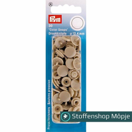 Prym Color Snaps 12,4 mm Champagne 30 Stuks