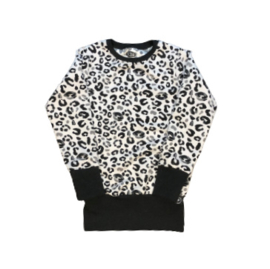 Sweater Leopard Grijs