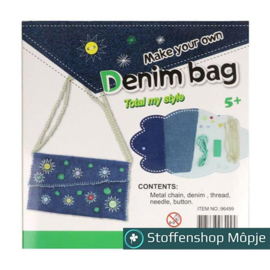 Naaipakket Denim Handtasje