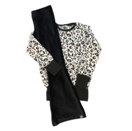 Sweater Leopard Grijs