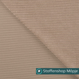 Corduroy Jersey Taupe