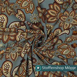 Radiance Paisley Old Green