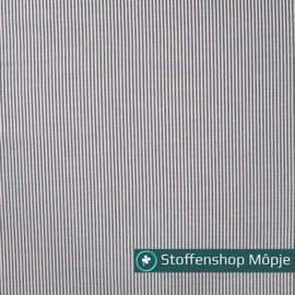 Katoen Seerscucker Streep Navy White