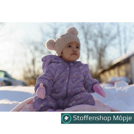Faux Fur met Tule Blue Shadow
