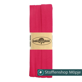 Jersey Biaisband 20 mm Fuchsia (917) 3 Meter