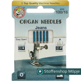 Organ Needles Jeans Ecopack nr. 100
