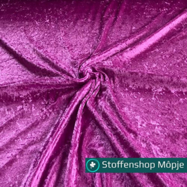 Velour de Panne Light Aubergine