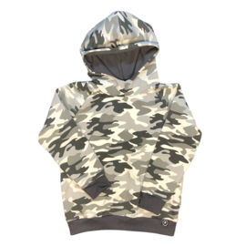 Hoodie Camouflage Grijs